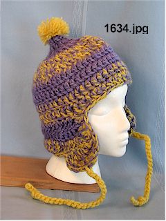 Hand crochetted Hat 1634