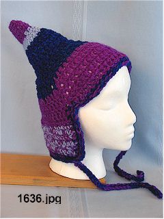 Hand crochetted Hat 1636