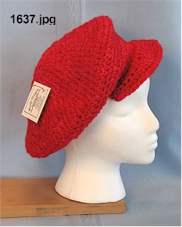 Hand crochetted Hat 1637