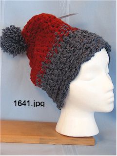 Hand crochetted Hat 1641